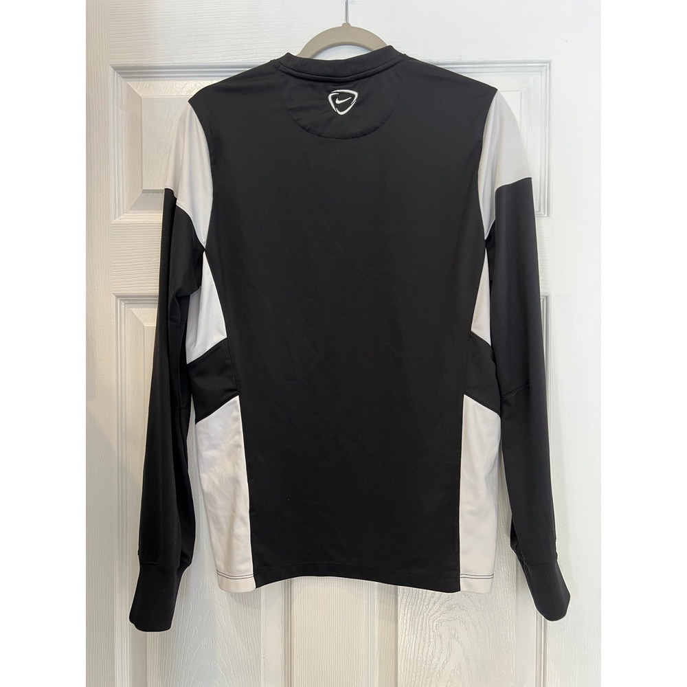 Nike St Louis Soccer Training Top Black White Dri-FIT Mens Small Long Sleeve - Picture 2 of 11